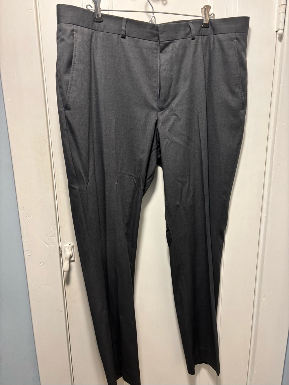 Kenneth Cole Reaction Men's Dress Pants in Charcoal
